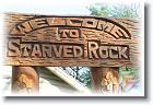Starved Rock Carvings * Dave and Mel doing touristy things! * (26 Slides)